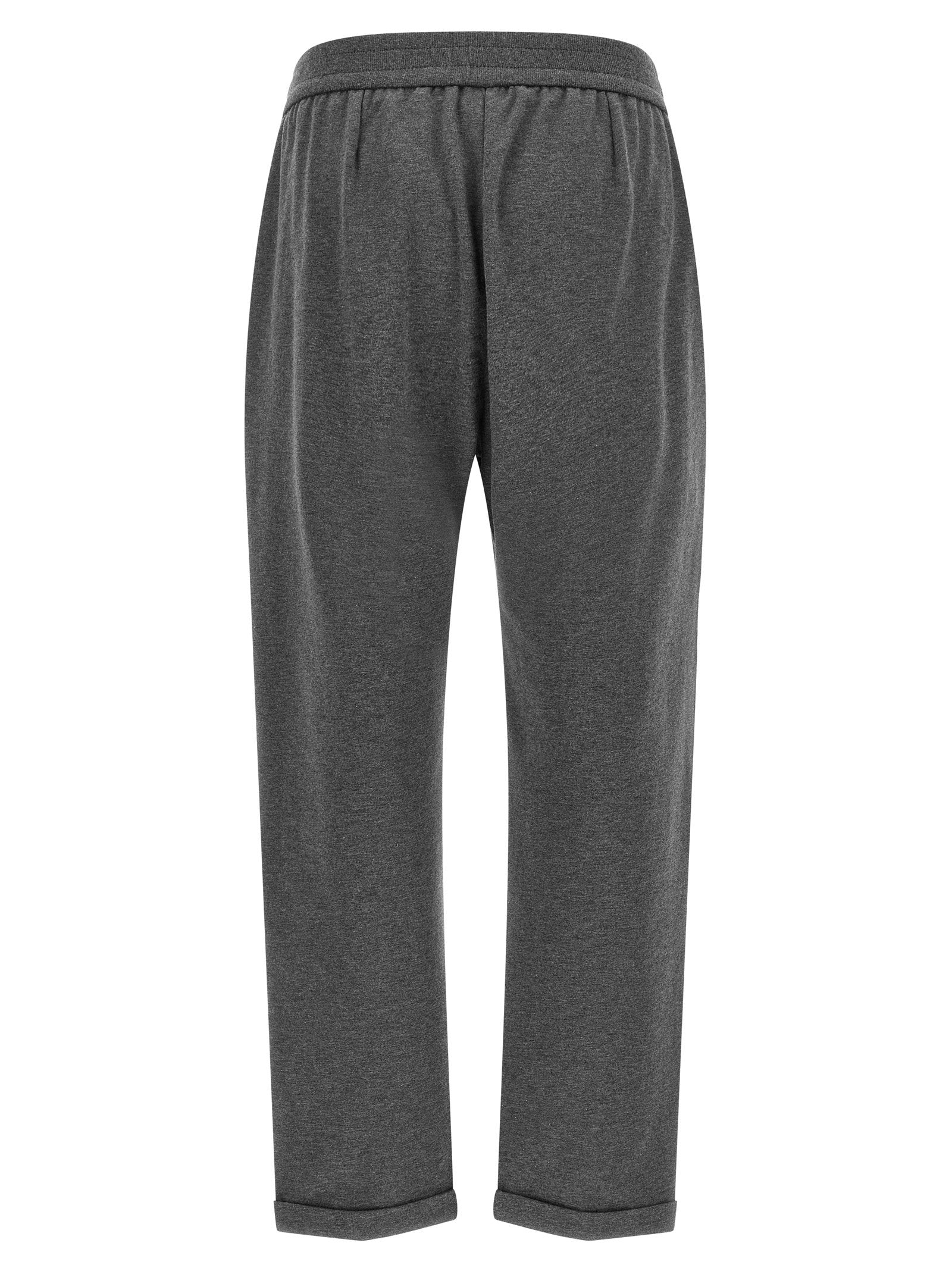Brunello Cucinelli Track Joggers Gray