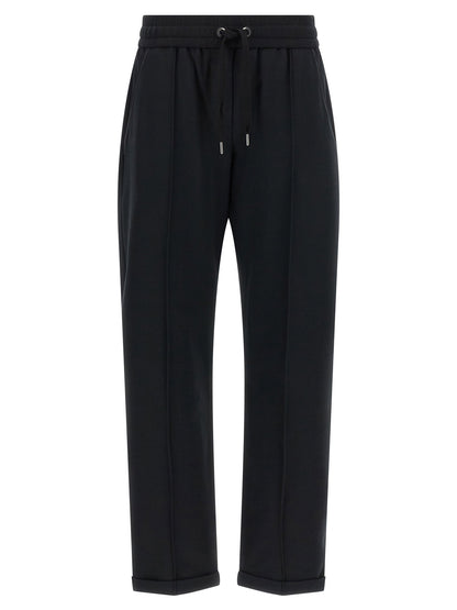 Brunello Cucinelli Track Joggers Black  
