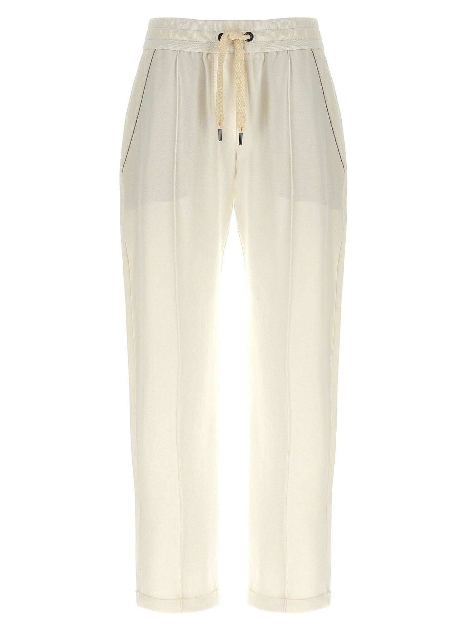 Brunello Cucinelli Monile Joggers White