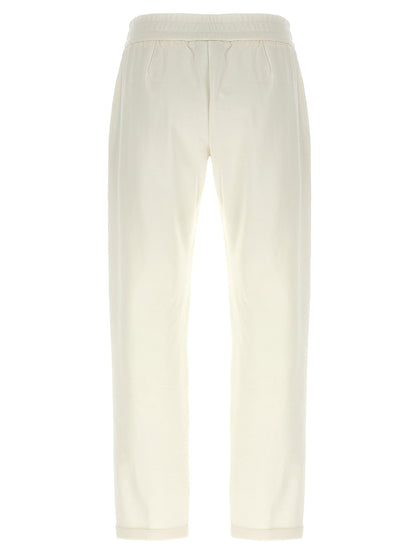 Brunello Cucinelli Monile Joggers White