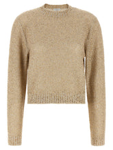 Brunello Cucinelli Micro Sequin Sweater Gold