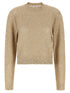 Brunello Cucinelli Micro Sequin Sweater Gold