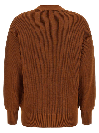 Elisabetta Franchi Cardigan Tricot Brown