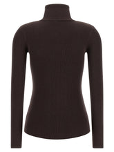 Elisabetta Franchi Tricot Turtleneck Brown