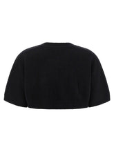 Elisabetta Franchi Wool And Cashmere Top Black