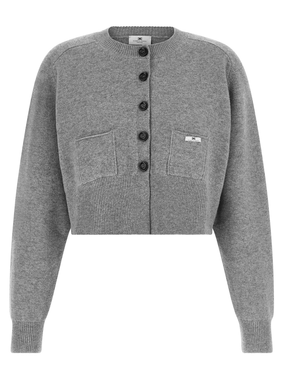 Elisabetta Franchi Cardigan Tricot Gray
