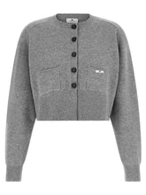 Elisabetta Franchi Cardigan Tricot Gray