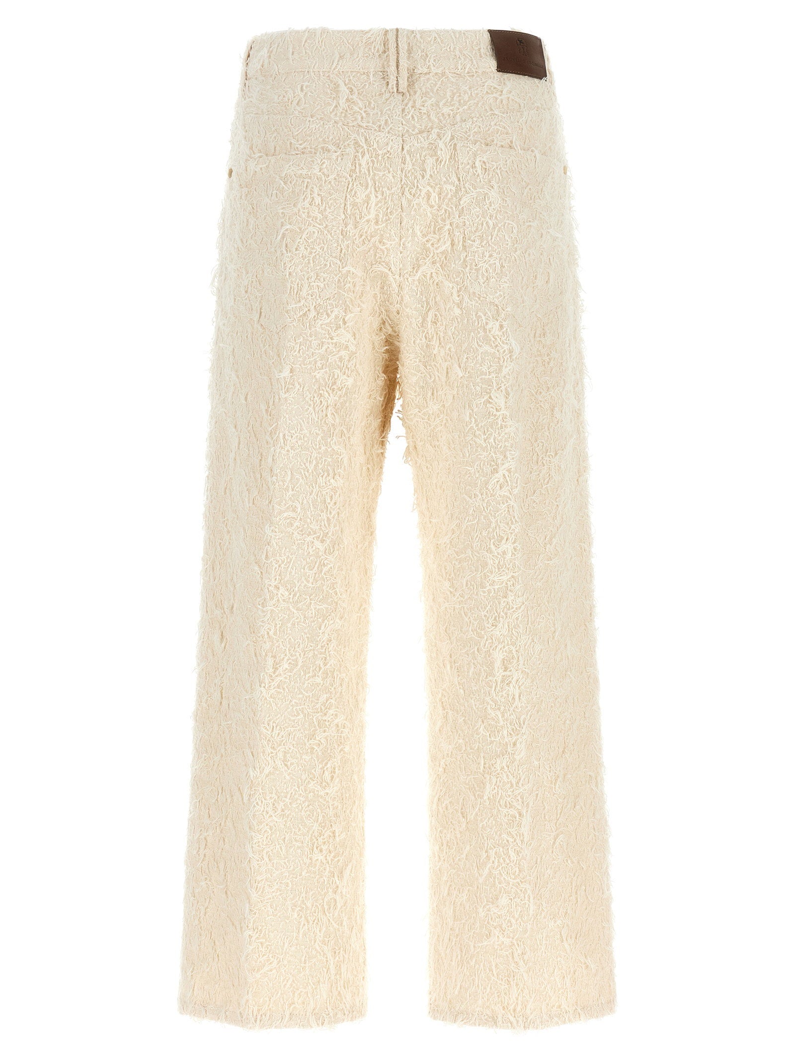 Brunello Cucinelli Contemporary Square Pants Beige
