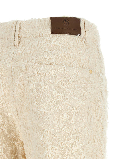 Brunello Cucinelli Contemporary Square Pants Beige