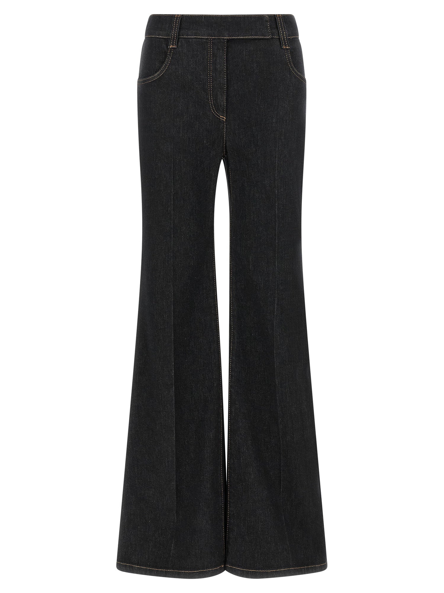 Brunello Cucinelli Flared Leg Jeans Blue