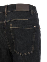 Brunello Cucinelli Flared Leg Jeans Blue