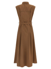 Brunello Cucinelli Chemisier Dress Brown