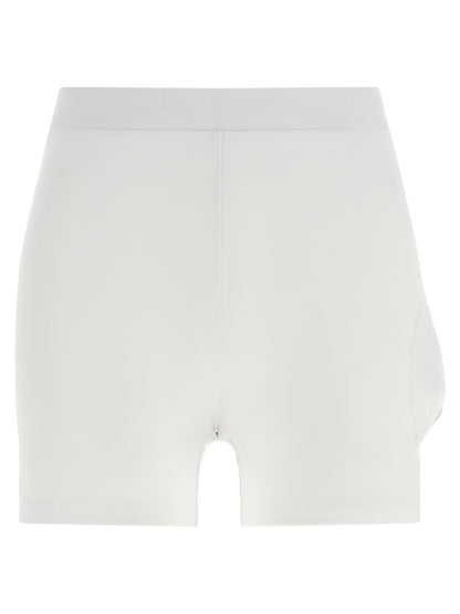 Brunello Cucinelli Logo Embroidery Tennis Dress White