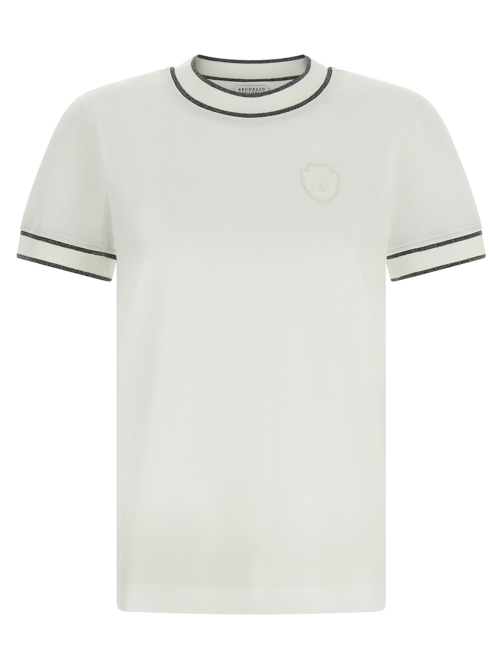 Brunello Cucinelli Sparkling T-shirt White