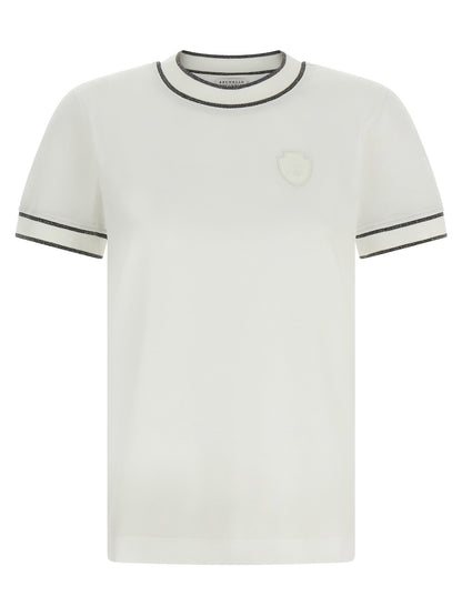 Brunello Cucinelli Sparkling T-shirt White