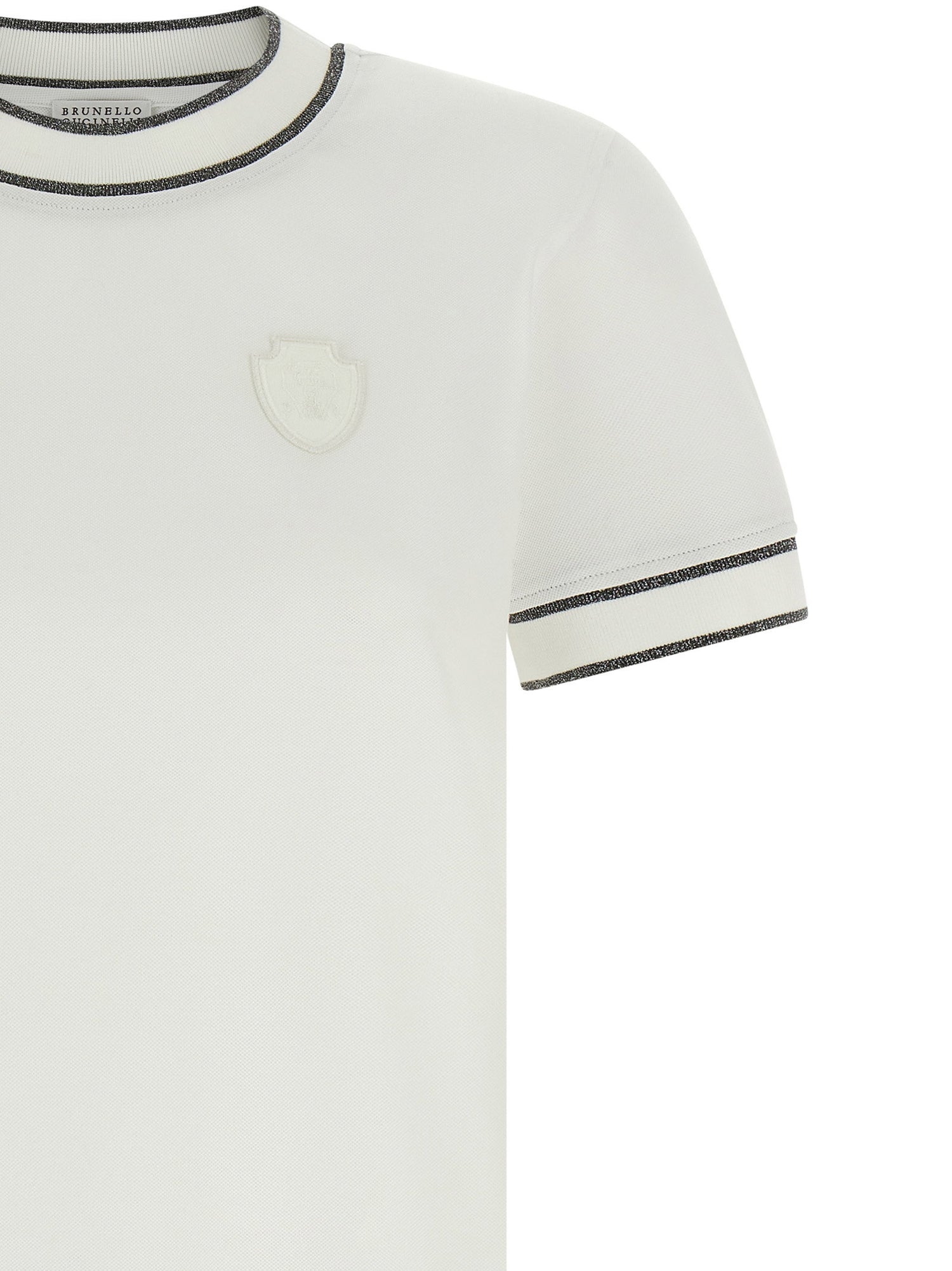 Brunello Cucinelli Sparkling T-shirt White