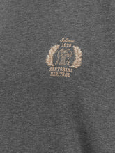 Brunello Cucinelli Coat Of Arms Embroidered Sweatshirt Gray