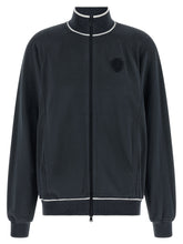 Brunello Cucinelli Heraldic Patch Sweatshirt Blue