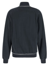 Brunello Cucinelli Heraldic Patch Sweatshirt Blue