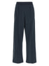 Brunello Cucinelli Joggers With Frontal Stitching Detail Blue