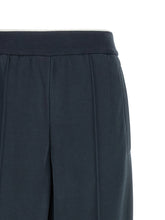 Brunello Cucinelli Joggers With Frontal Stitching Detail Blue