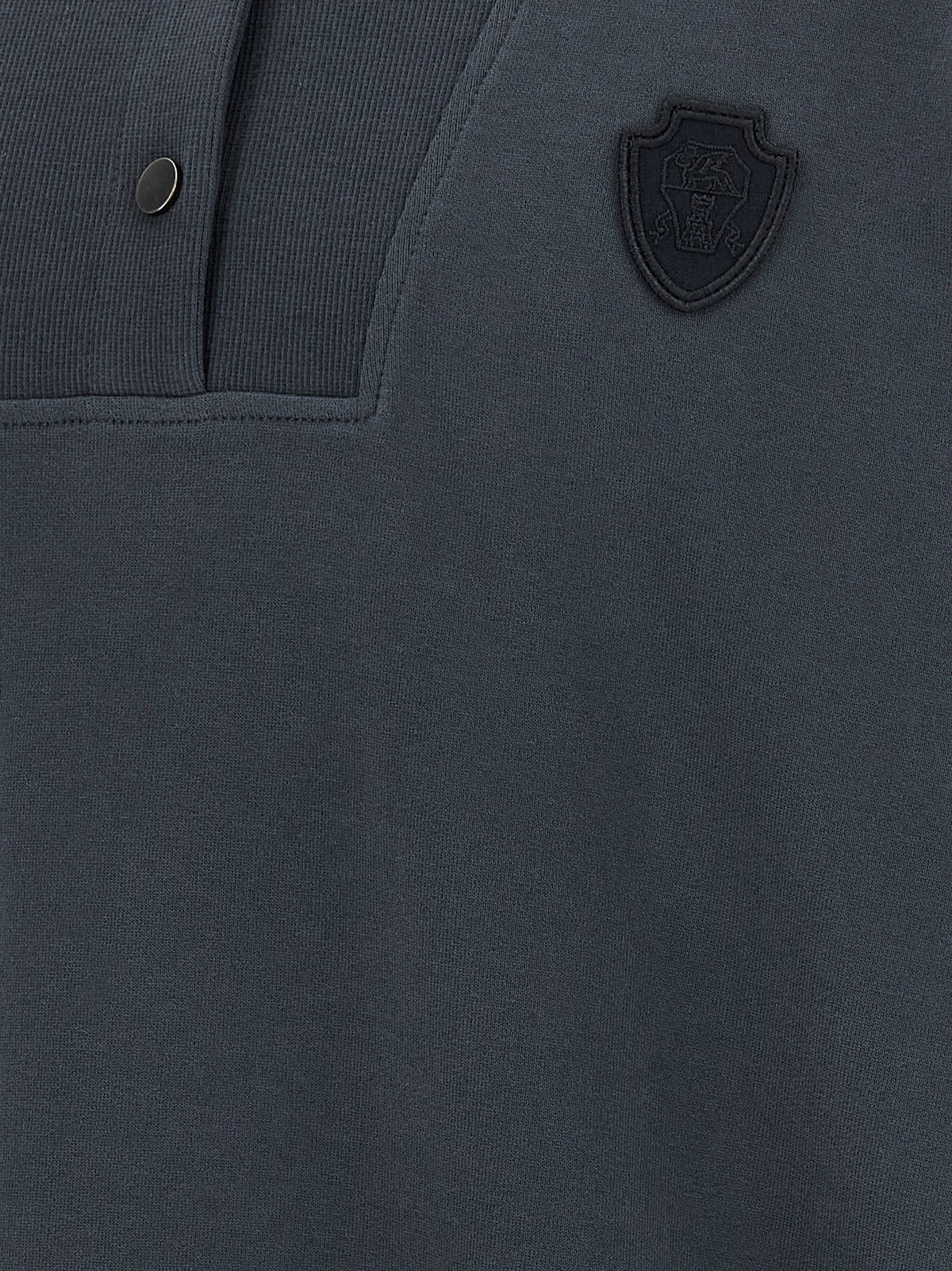 Brunello Cucinelli Smooth Sweatshirt Blue