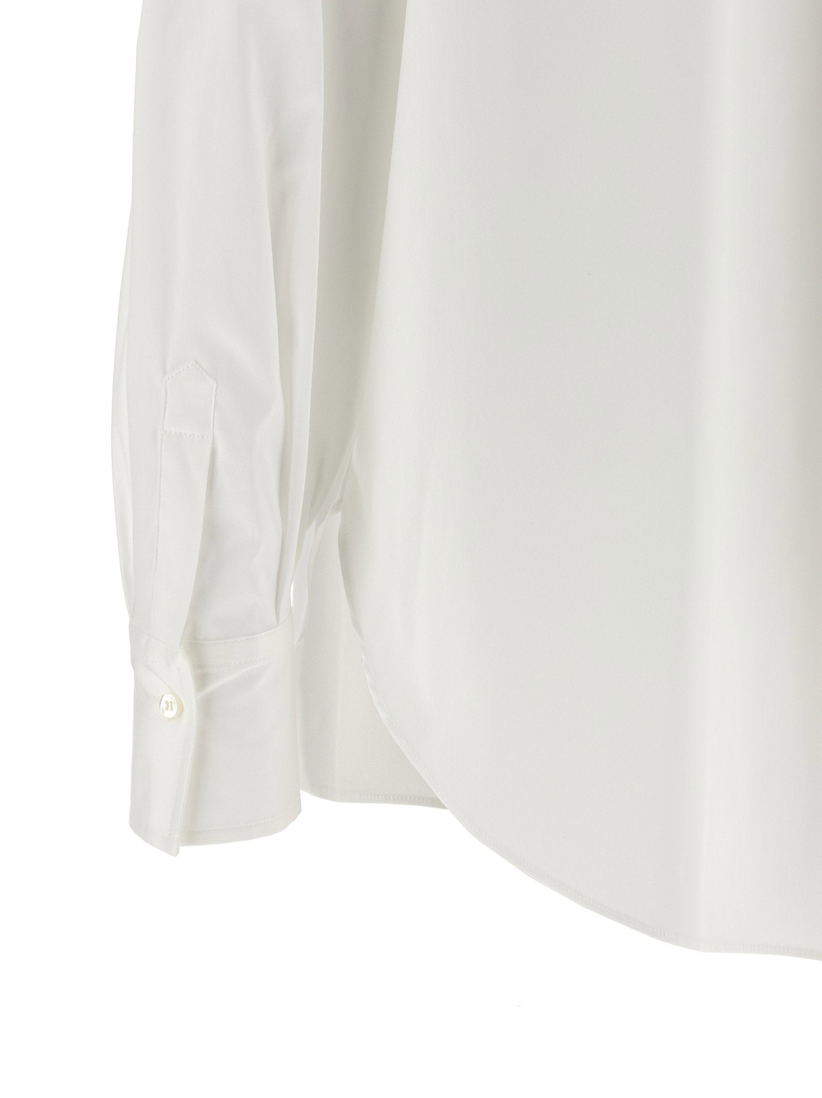 Brunello Cucinelli Shirt With Tie White