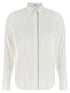 Brunello Cucinelli Shiny Trim Shirt White