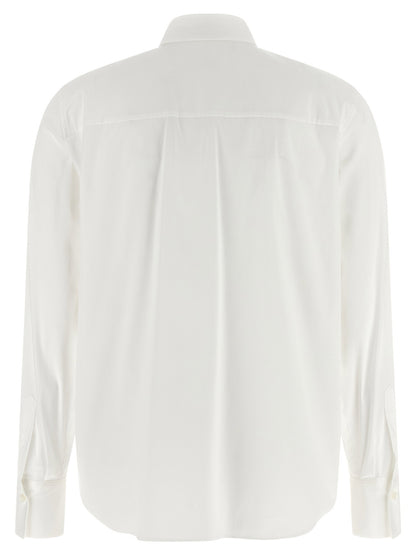 Brunello Cucinelli Shiny Trim Shirt White