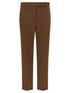 Brunello Cucinelli Monile Cotton Pants Brown