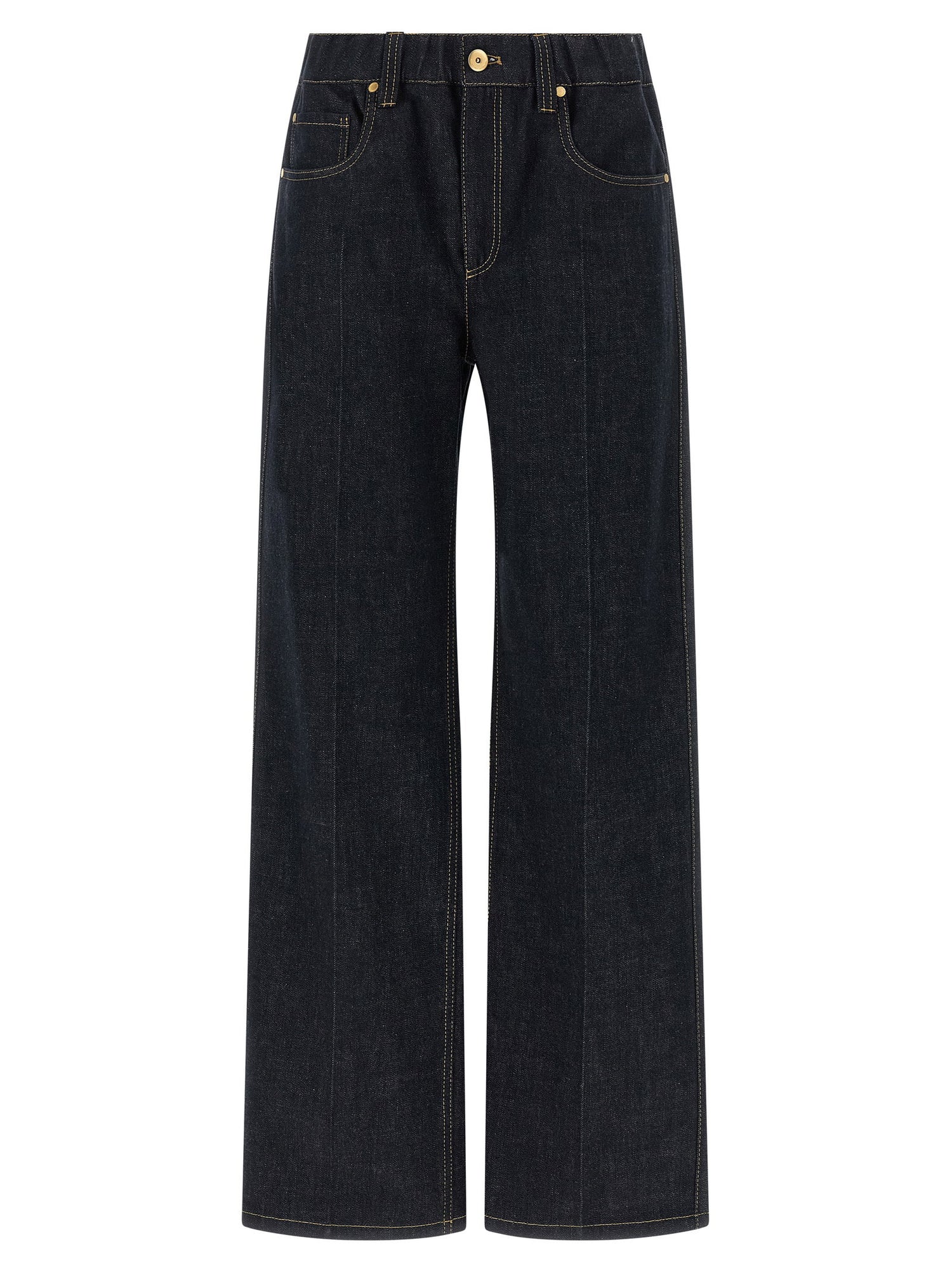 Brunello Cucinelli The Contemporary Pull-on Jeans Blue