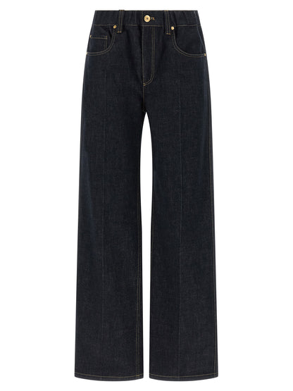 Brunello Cucinelli The Contemporary Pull-on Jeans Blue