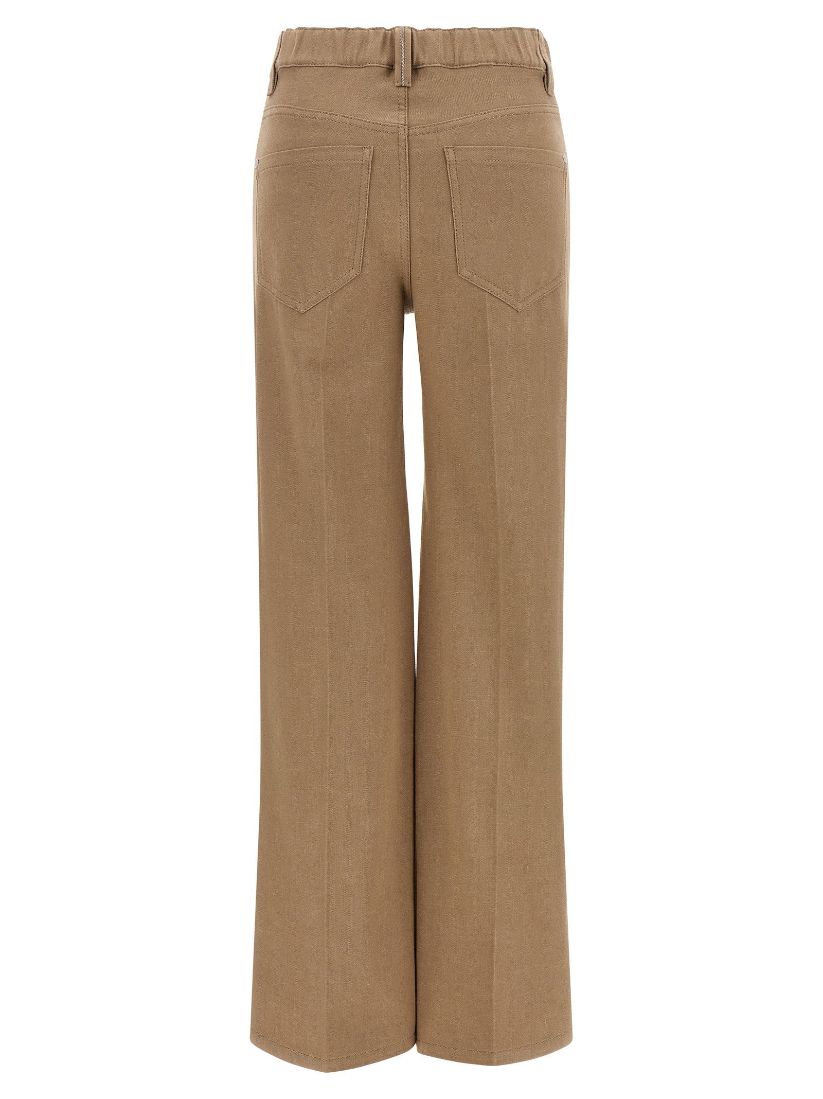 Brunello Cucinelli The Contemporary Pull-on Jeans Beige