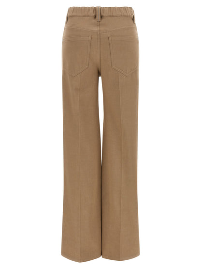 Brunello Cucinelli The Contemporary Pull-on Jeans Beige