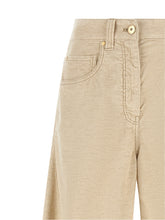 Brunello Cucinelli The Wide Barrel Pants Beige