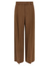Brunello Cucinelli Loose Leg Pants Brown