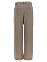 Brunello Cucinelli Light Pants With Pleats White