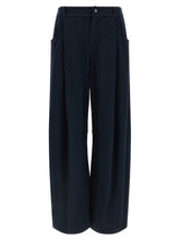 Brunello Cucinelli Cotton Silk Pants Blue