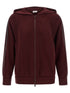 Brunello Cucinelli Hoodie Bordeaux