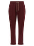 Brunello Cucinelli Track Joggers Bordeaux
