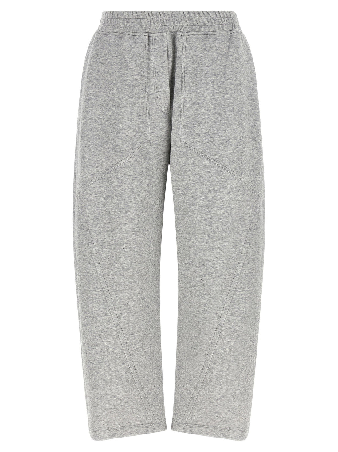 Brunello Cucinelli Cotton And Cashmere Joggers Gray