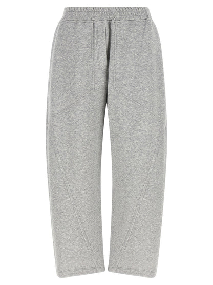 Brunello Cucinelli Cotton And Cashmere Joggers Gray