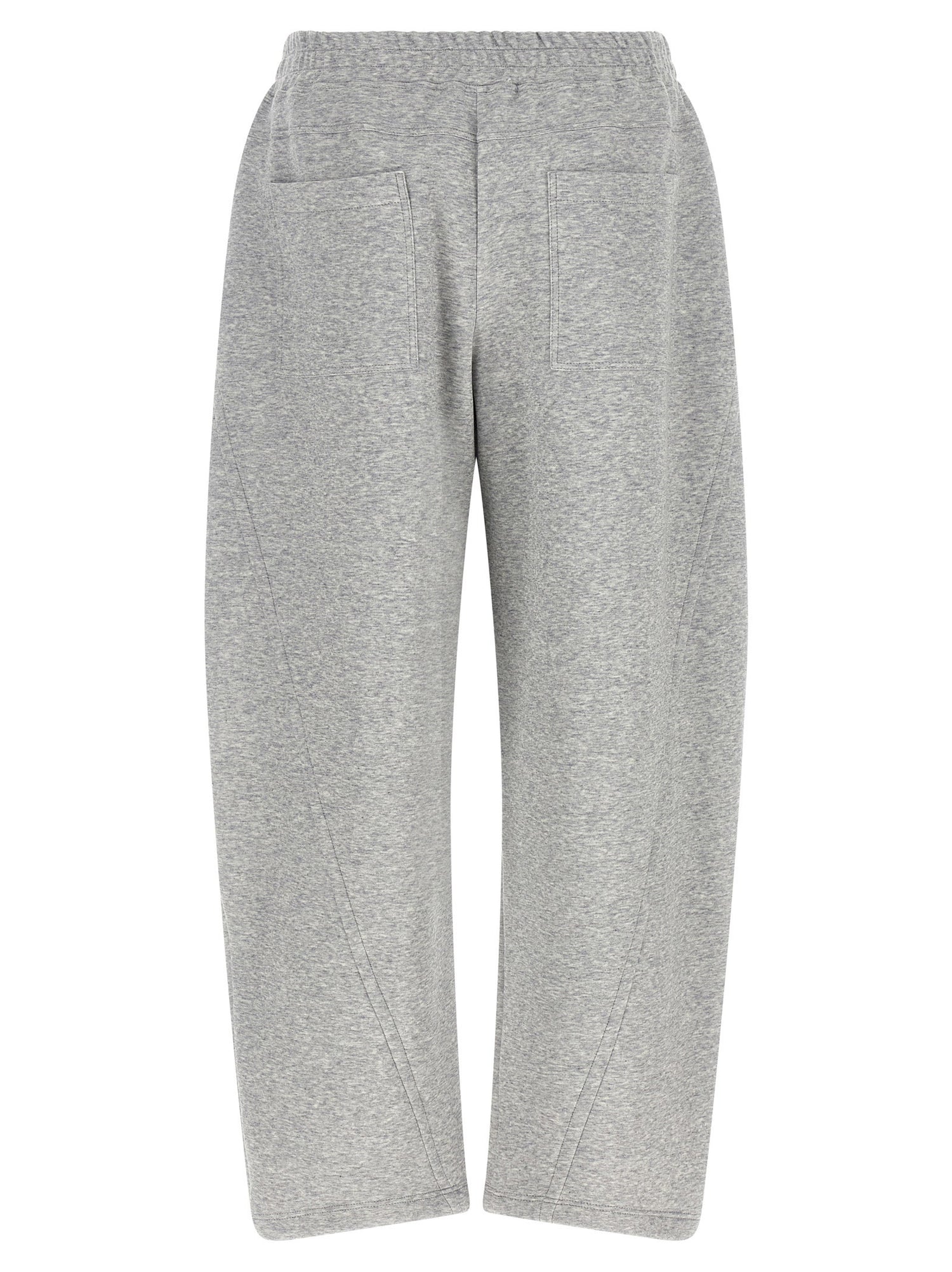Brunello Cucinelli Cotton And Cashmere Joggers Gray
