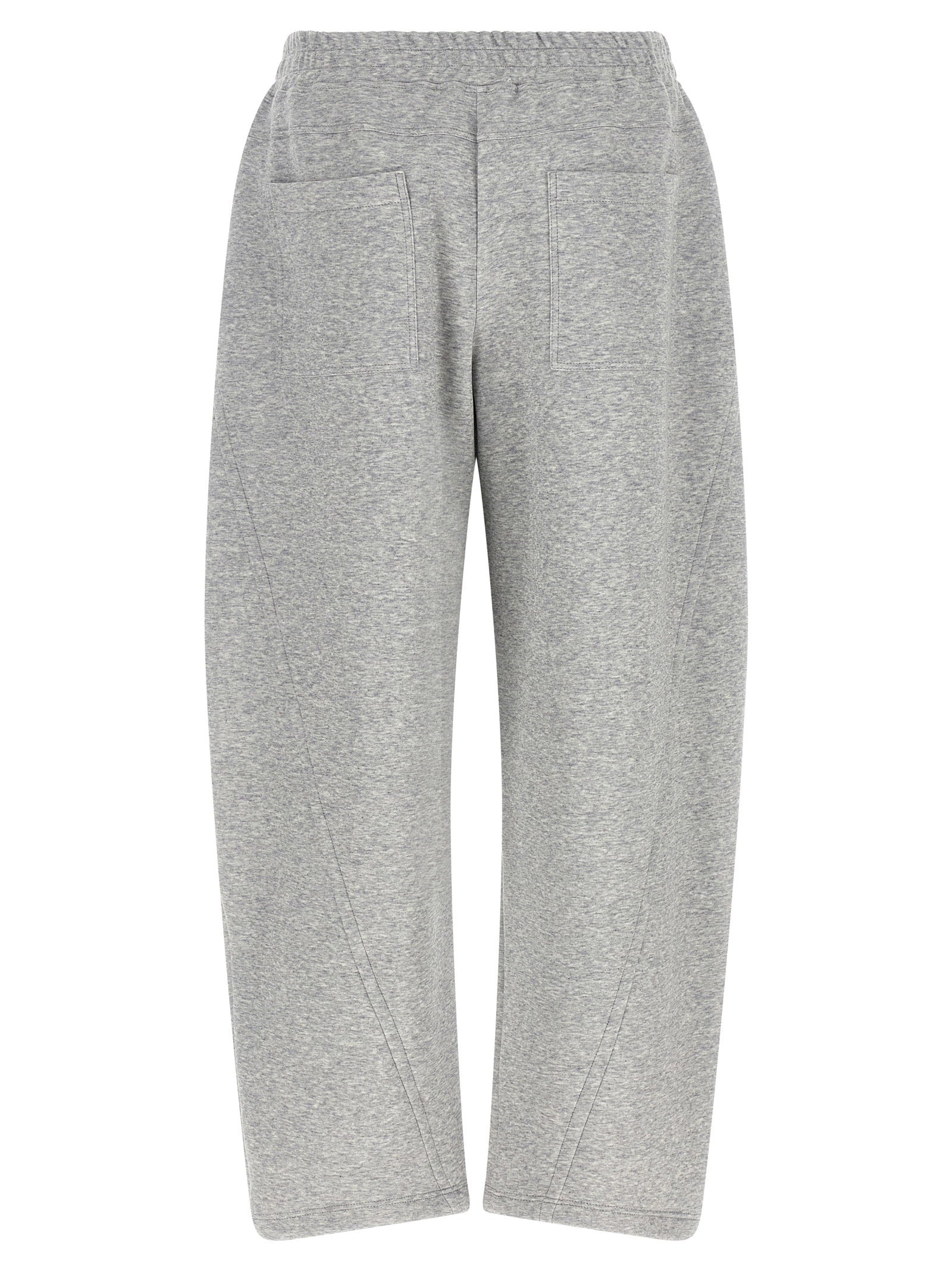 Brunello Cucinelli Cotton And Cashmere Joggers Gray