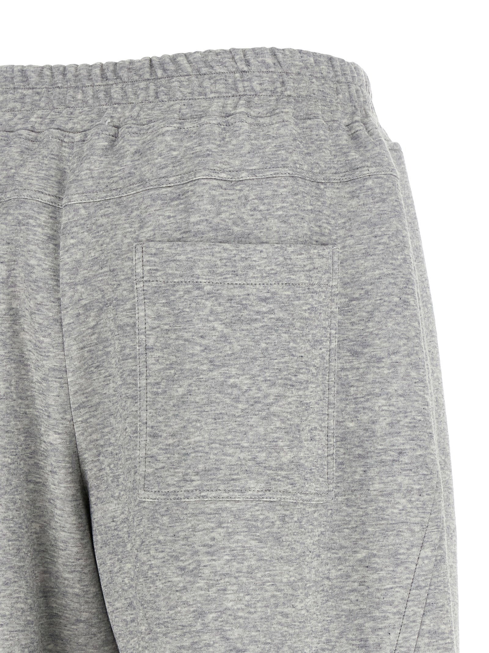 Brunello Cucinelli Cotton And Cashmere Joggers Gray