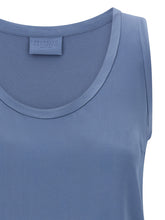 Brunello Cucinelli Satin Top Blue