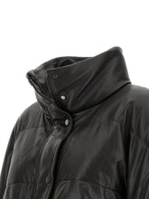 Brunello Cucinelli Padded Leather Jacket Brown