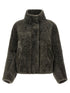 Brunello Cucinelli Cropped Fur Gray
