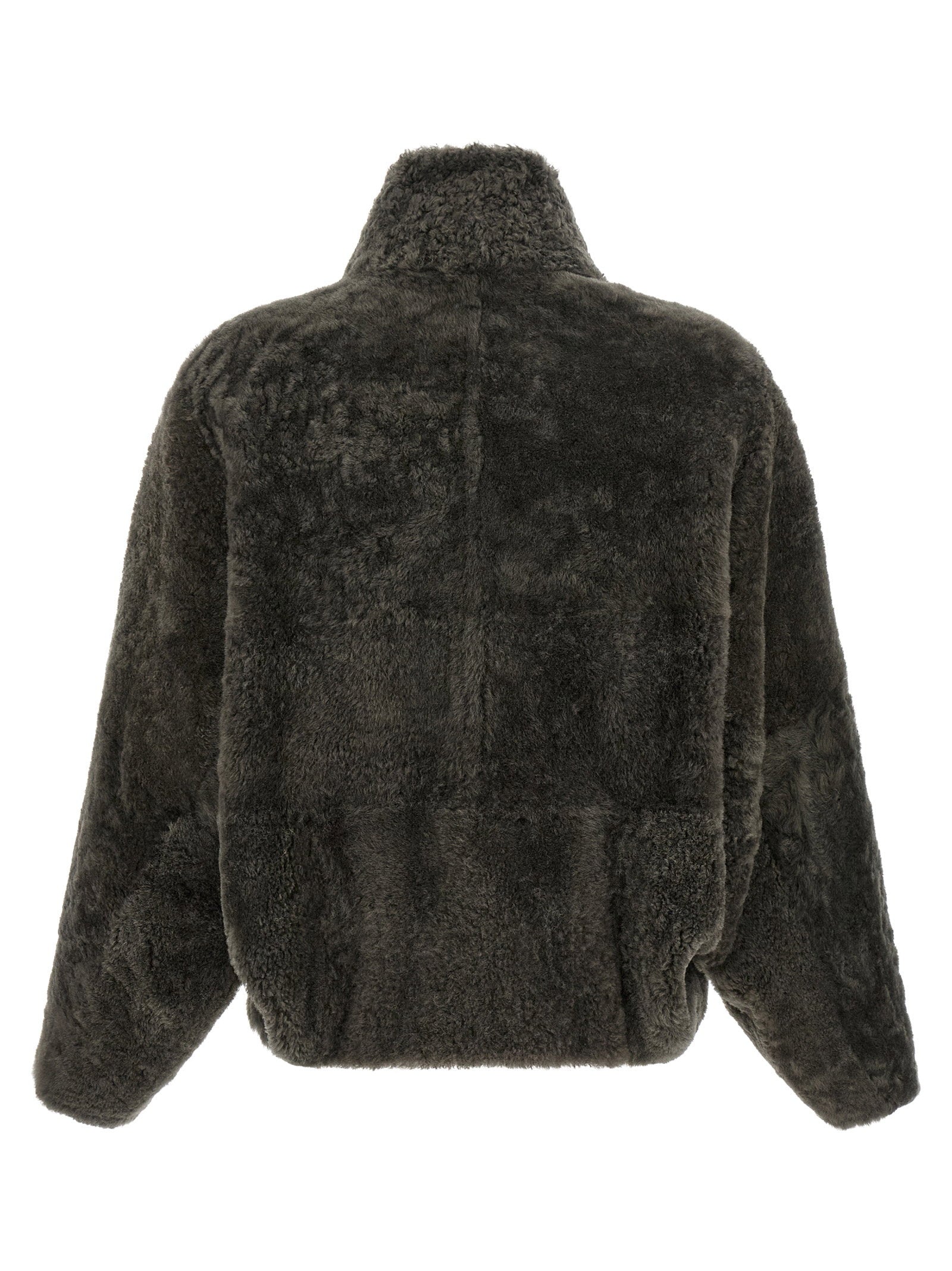 Brunello Cucinelli Cropped Fur Gray