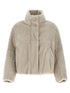 Brunello Cucinelli Cropped Fur Beige
